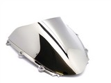 Honda Cbr 1000 Rr Chrome Double Bubble Windscreen Shield 2004-2007